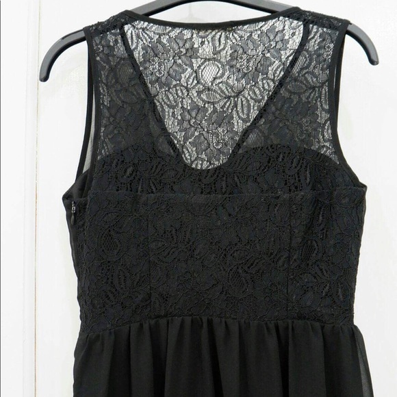 🎉HOST PICKx2🎉 Asymmetrical High-low Chiffon Dress - Picture 3 of 4